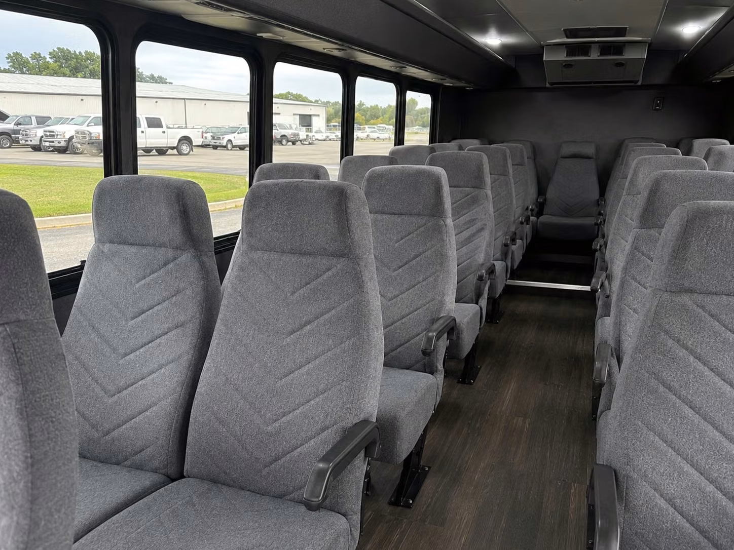 18 passenger minibus inside
