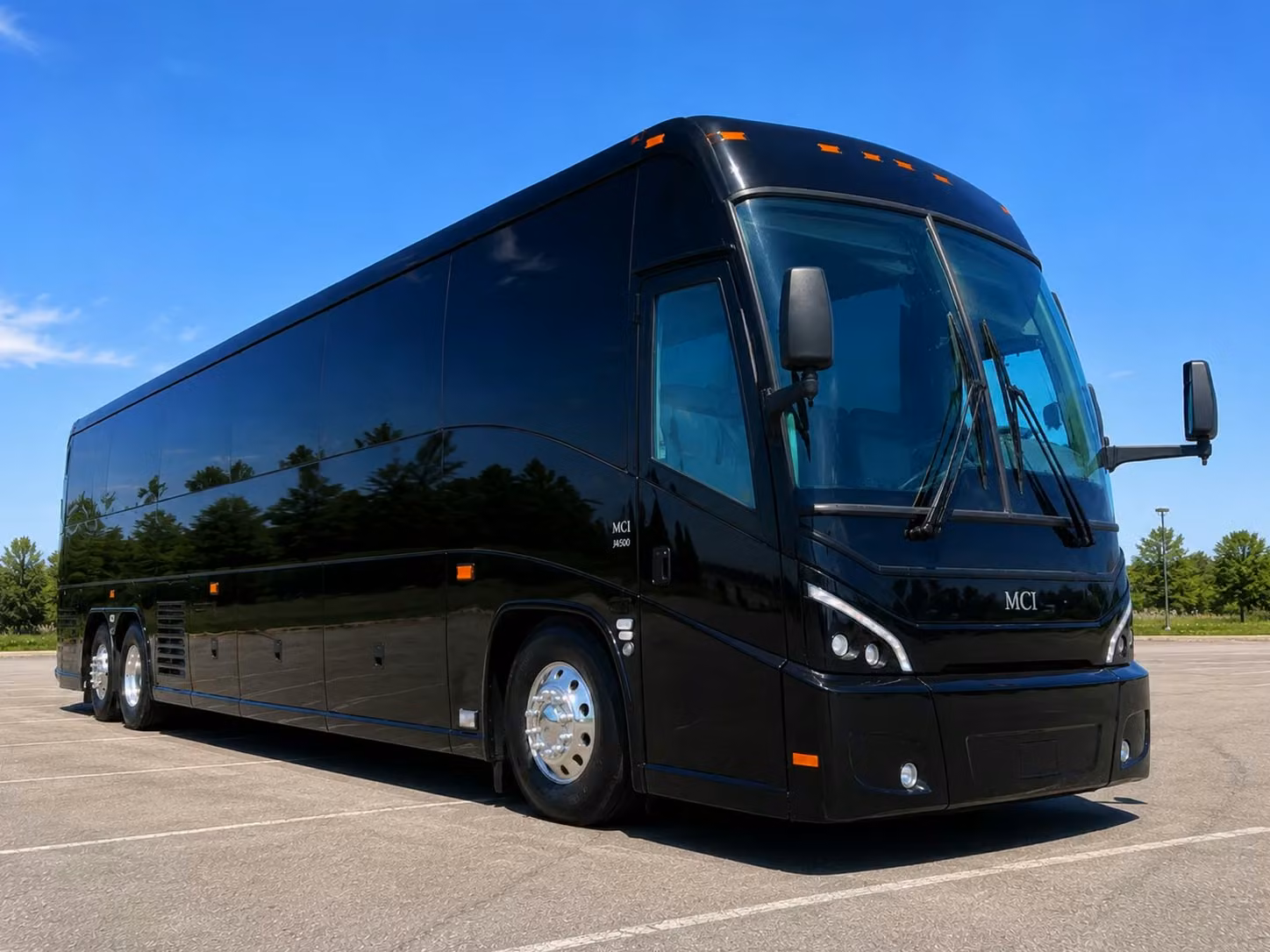 santa ana wedding guest shuttles and reception transportation