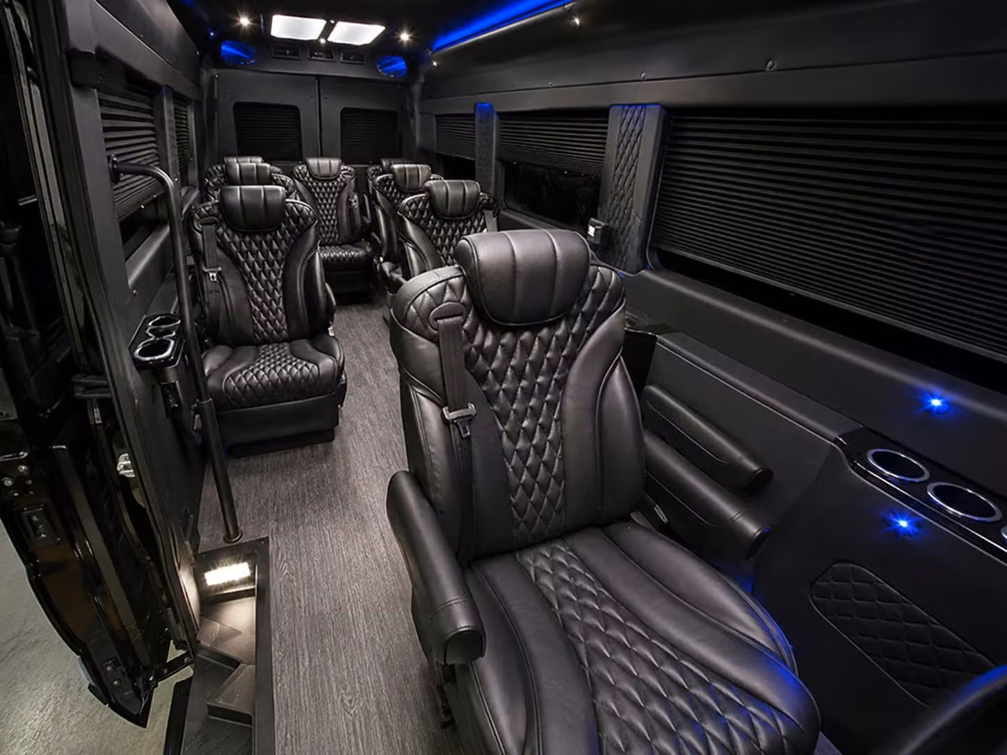 sprinter van with driver interior